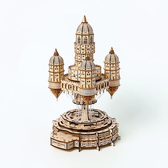 Fantasy Sky Castle 3D Wooden Puzzle