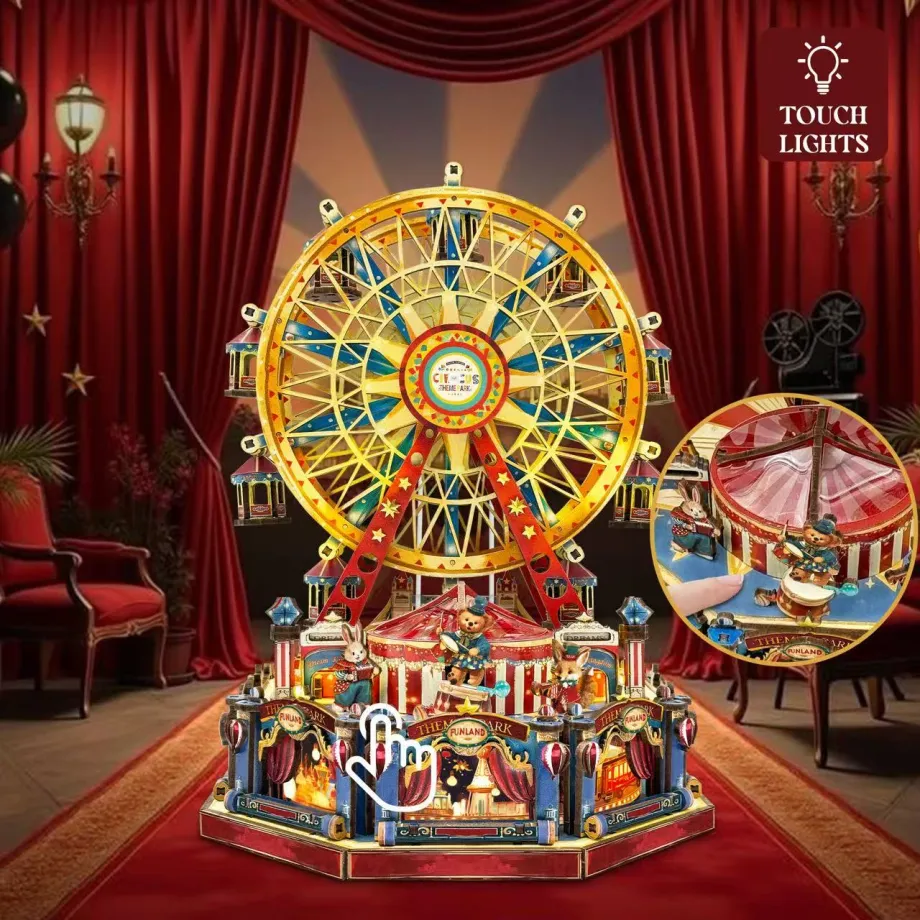 Century Ferris Wheel 3D Wooden Puzzle