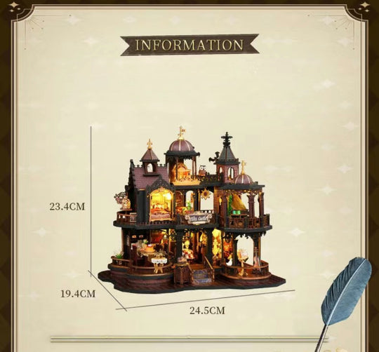 Edinburgh Castle DIY Miniature House