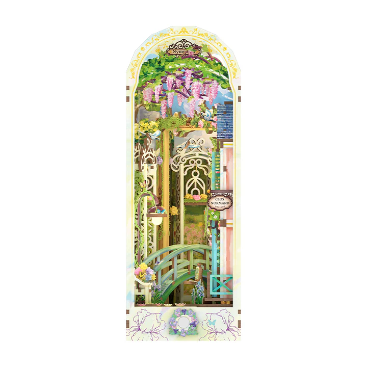 Monet’s Garden DIY Book Nook Kit