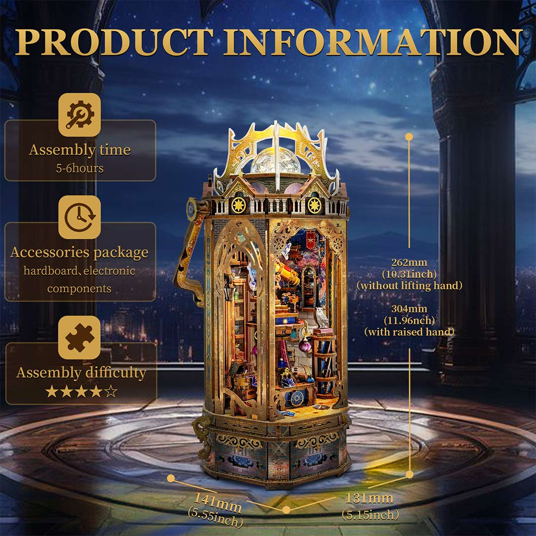 The lantern of Galaxy 3D Wooden Puzzle
