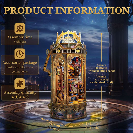 The lantern of Galaxy 3D Wooden Puzzle