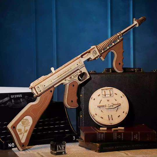 Thompson Submachine 3D Wooden Puzzle