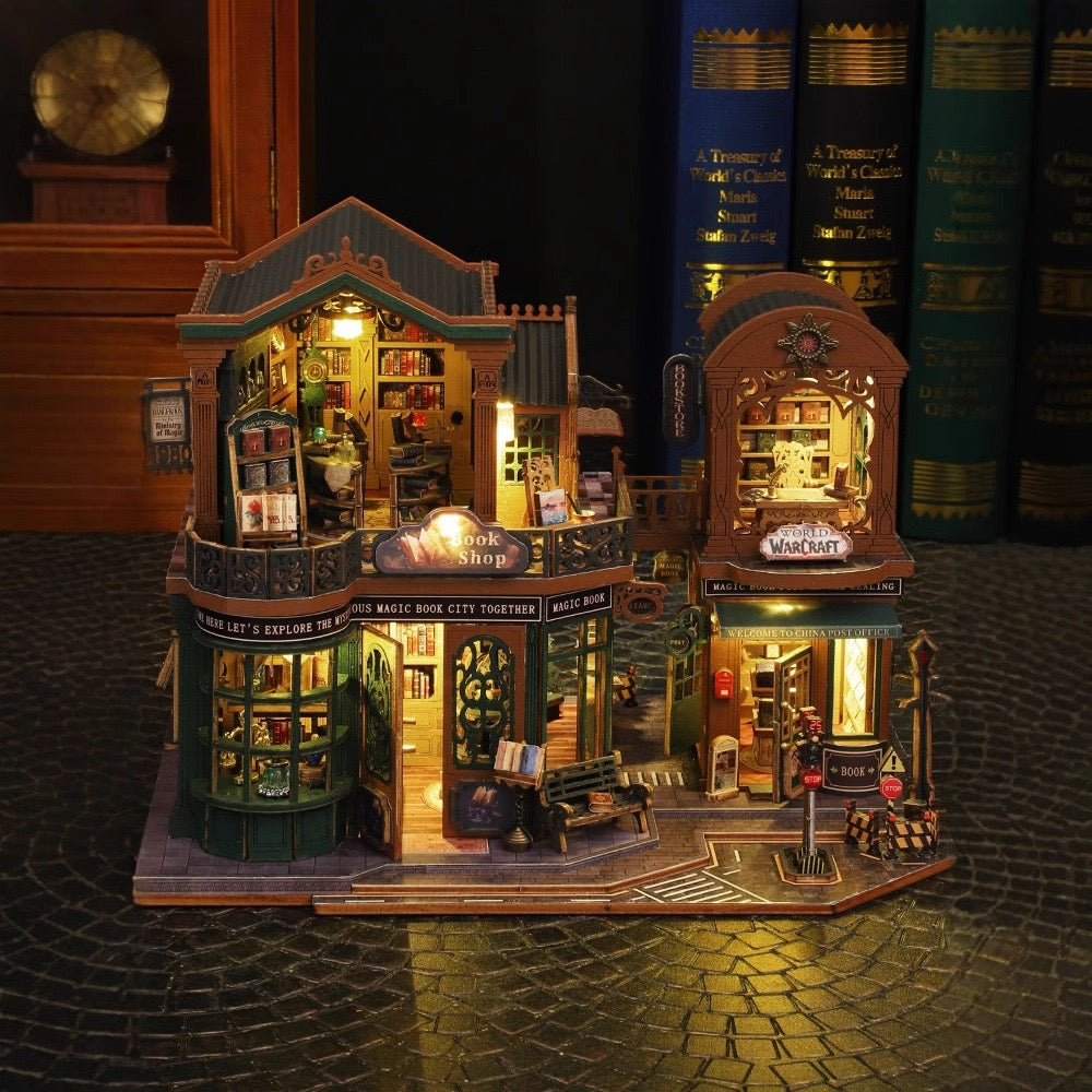 Twilight Book City DIY Miniature House