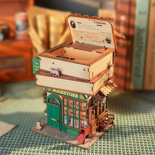 DIY 3D Wooden Puzzle The Time Book Shop