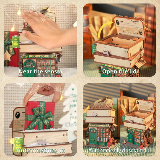 DIY 3D Wooden Puzzle The Time Book Shop