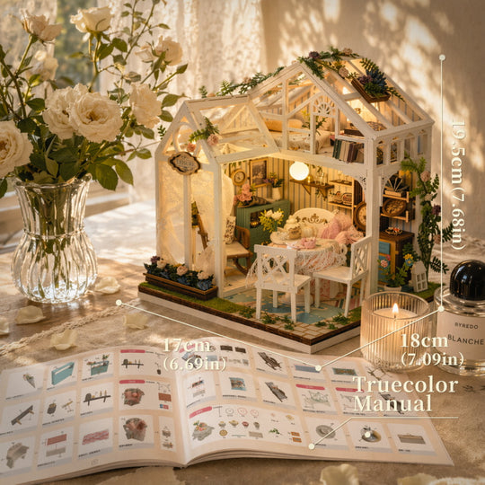 Floral Retreat DIY Miniature House Kit