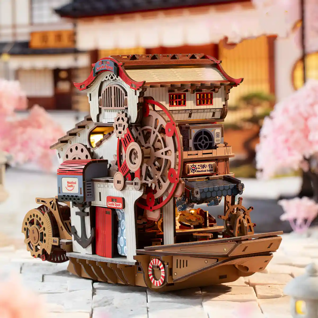 Nautical Sushi 3D Wooden Puzzle