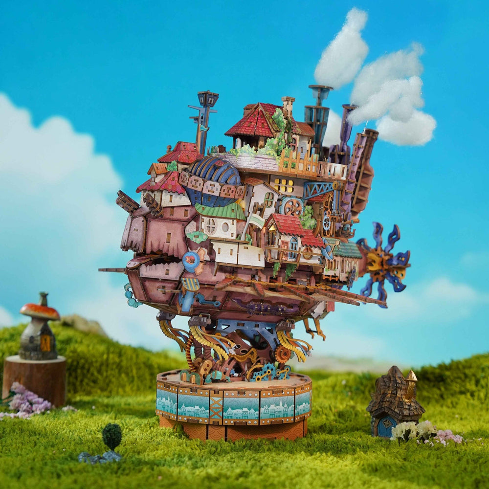 Wewowood Walking Castle 3D Wooden Puzzle