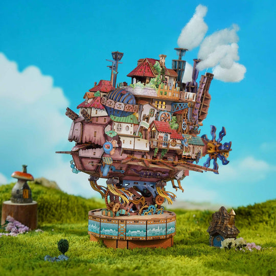 Wewowood Walking Castle 3D Wooden Puzzle