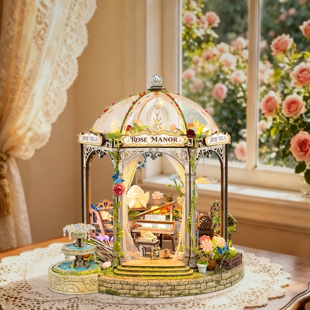 Rose Manor DIY Miniature House Kit
