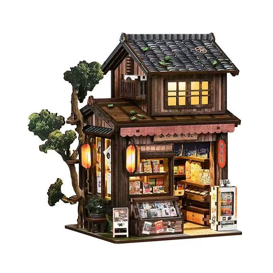 Kasuga grocery store DIY Book Nook Kit