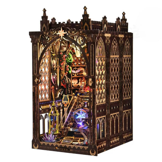 Mystic Zodiac DIY Wooden Book Nook Kit