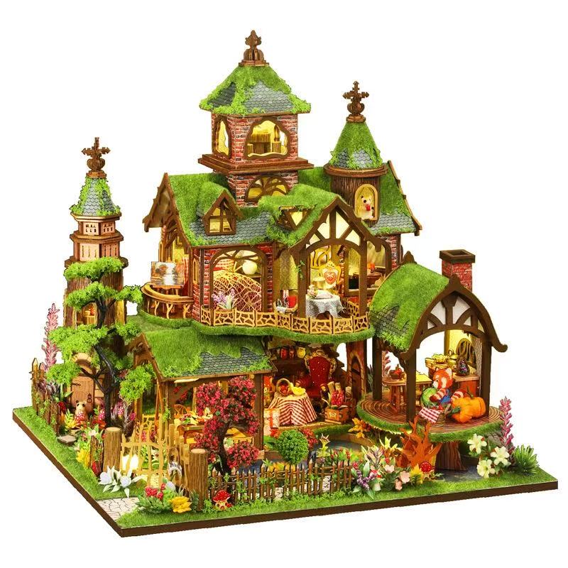 Wewowood Fantasy Forest DIY Miniature House Kit