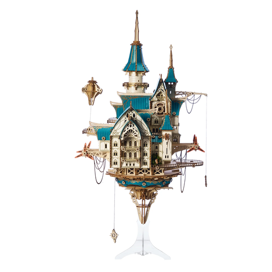 Fantasy Steam Castle 3D Wooden Puzzle