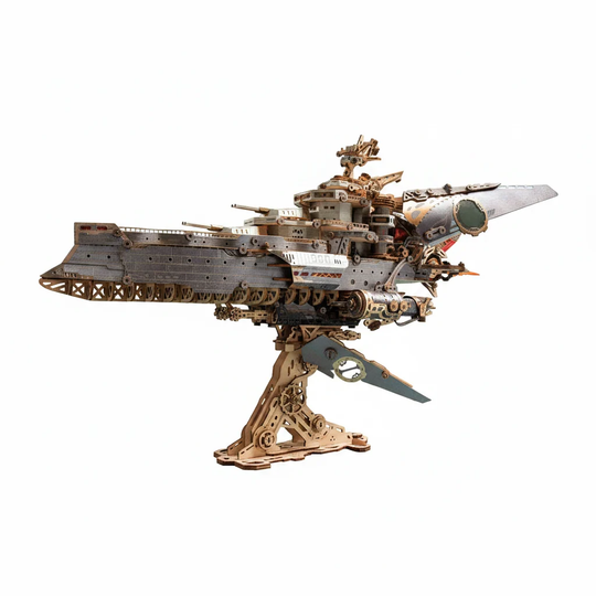 Wewowood Space Warship 3d Wooden Puzzle