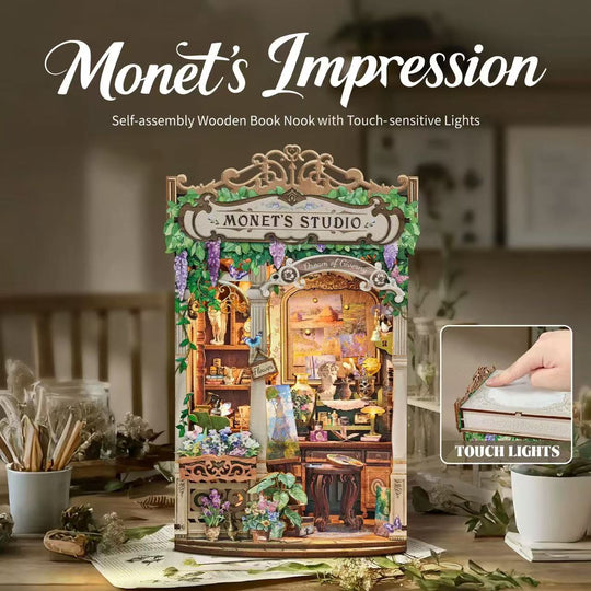 Monet's Impression DIY Book Nook Kit