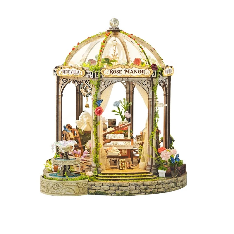Rose Manor DIY Miniature House Kit