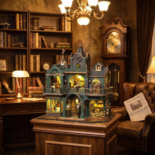 Wewowood Green Detective Agency DIY Miniature House