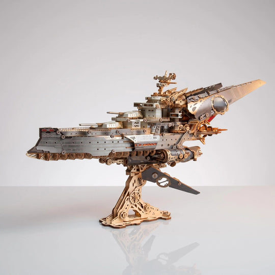 Wewowood Space Warship 3d Wooden Puzzle