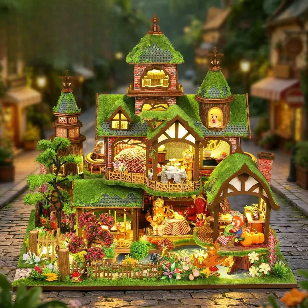 Wewowood Fantasy Forest DIY Miniature House Kit