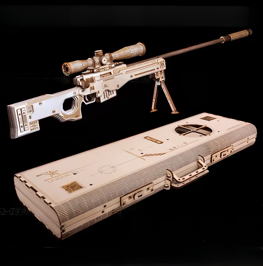 AWM Sniper Rifle 3D Wooden Puzzle