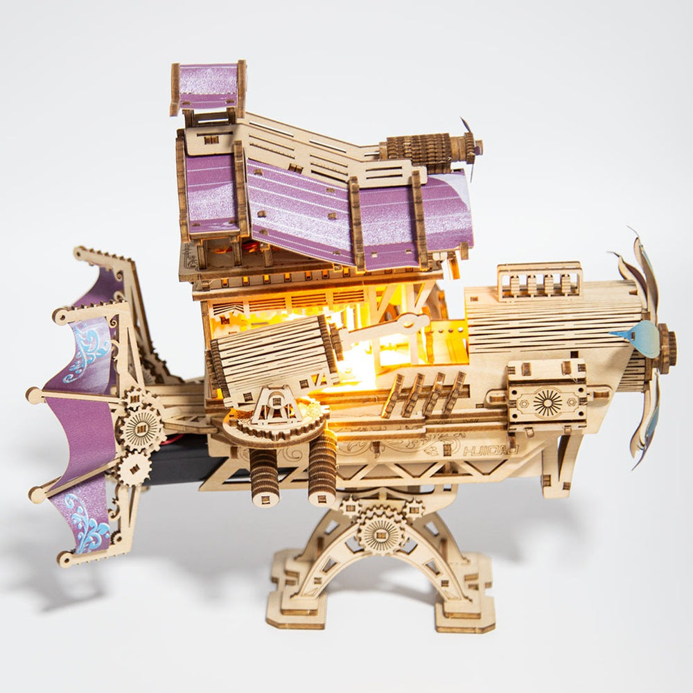 Star Speed Ship 3D Wooden Puzzle