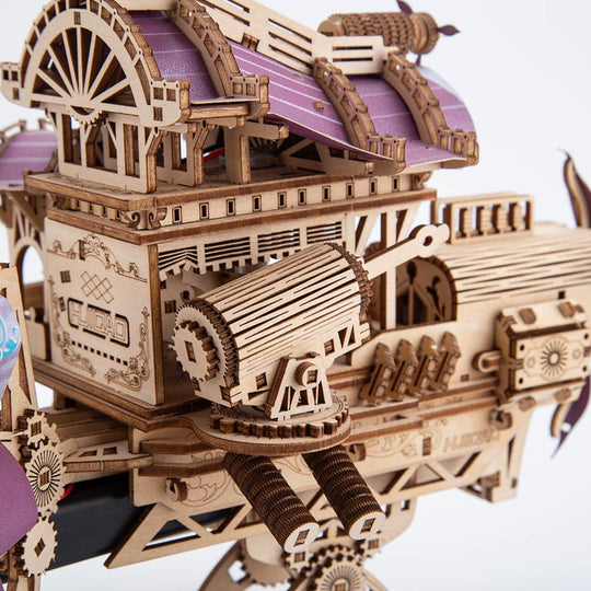 Star Speed Ship 3D Wooden Puzzle