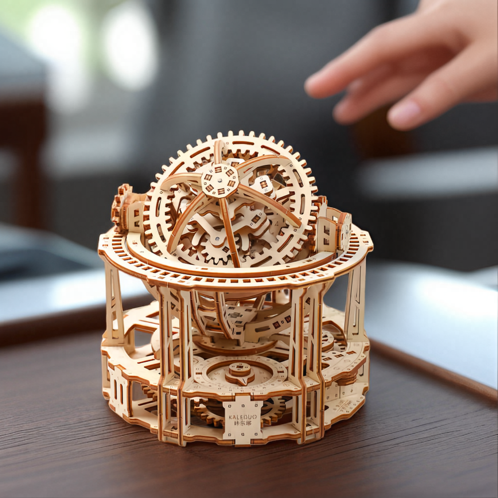 Spherical Tourbillon Chronograph 3D Wooden Puzzle