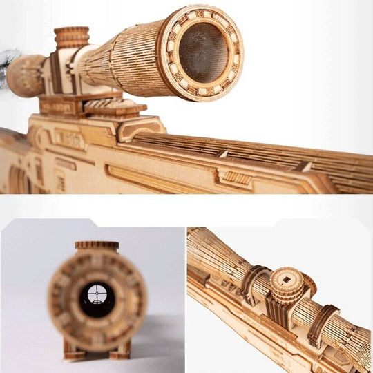 AWM Sniper Rifle 3D Wooden Puzzle